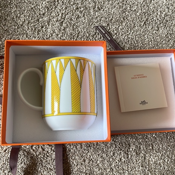 Hermes Other - Hermes Soleil d'Hermes Mug # 2, new authentic with full packaging